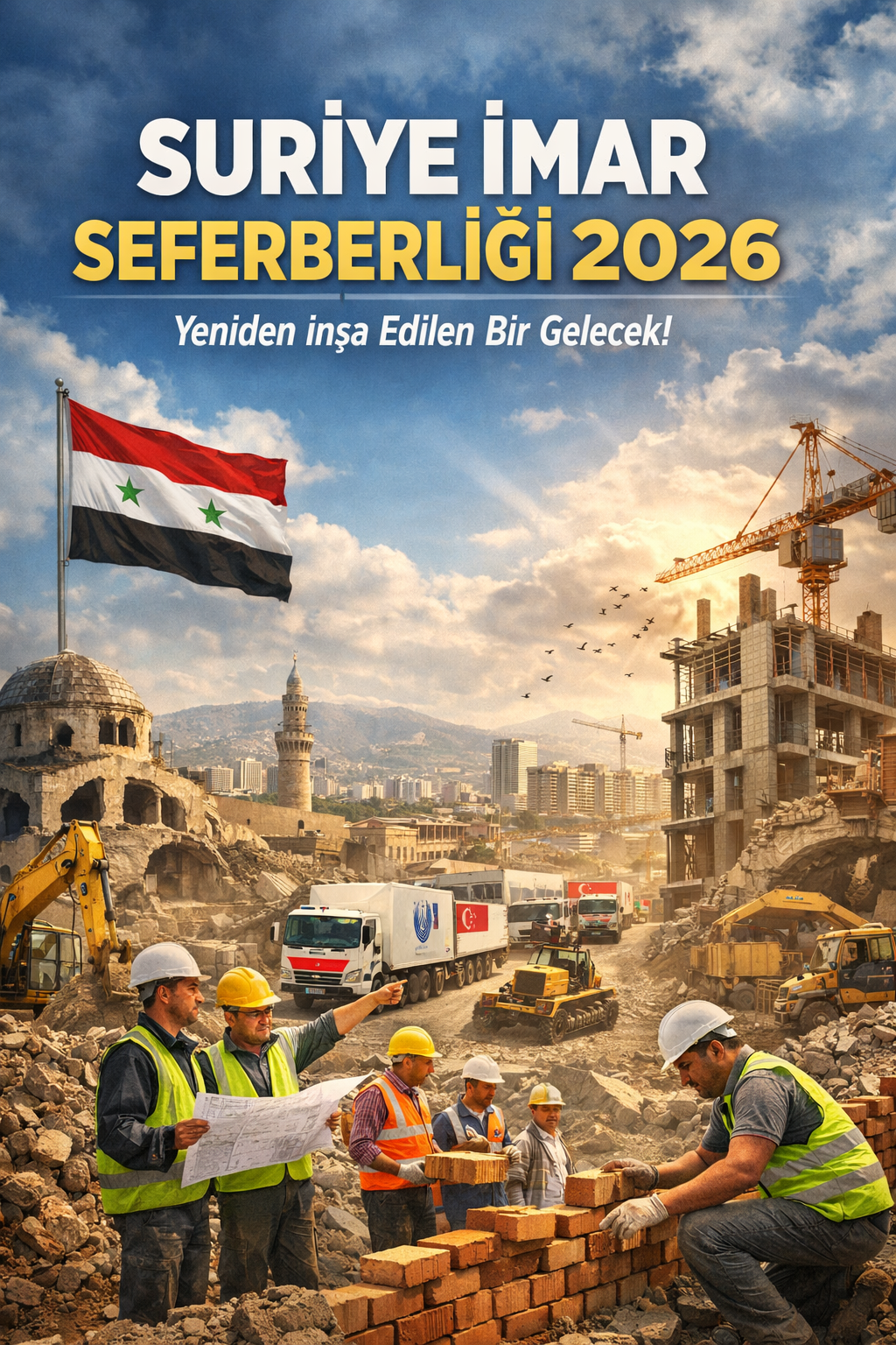 Suriye yeniden imar projeleri, altyapı ve enerji yatırımları