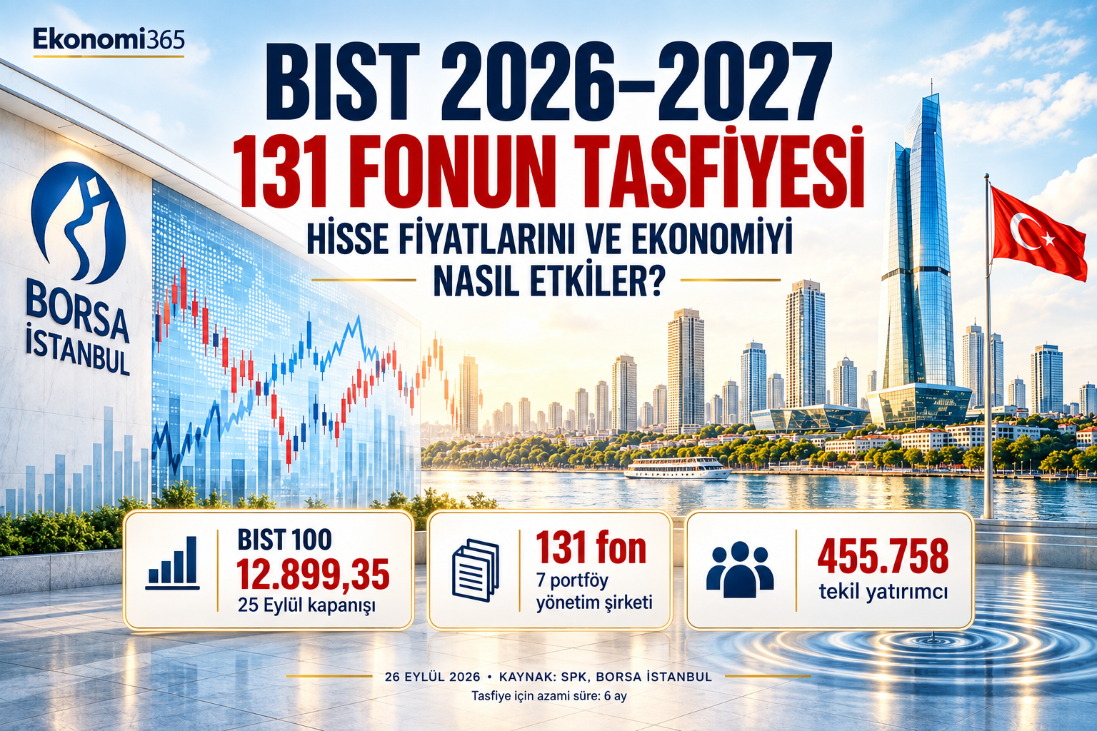 BIST 2026–2027: 131 fonun tasfiyesi, hisse fiyatları ve ekonomi etkileri