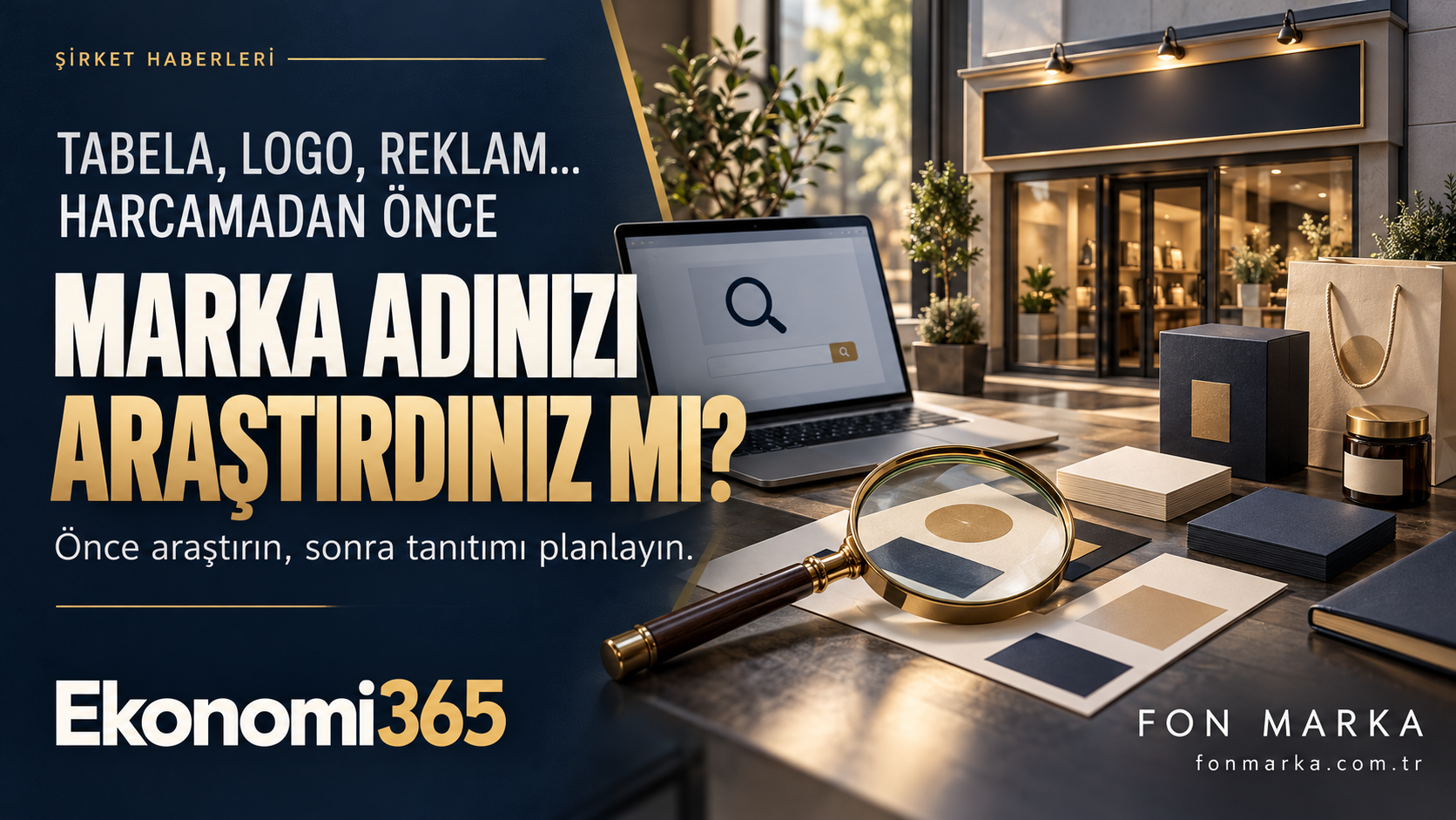 Tabela, logo ve reklam yatırımlarından önce marka adı araştırması, marka tescili ve FON MARKA’nın markalaşma yaklaşımı
